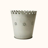 kovovy kvetinac Rosa velky